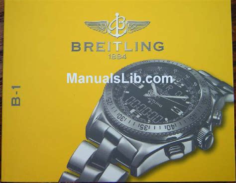 breitling b1 battery change instructions|breitling b1 clock manual.